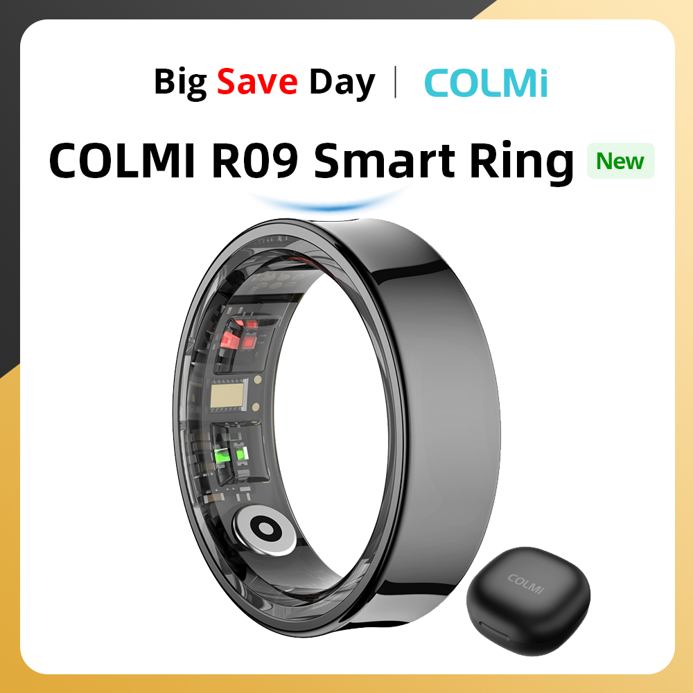 Health & Wellness Expo 2025 - 2024 COLMI R09 Smart Ring Männer
