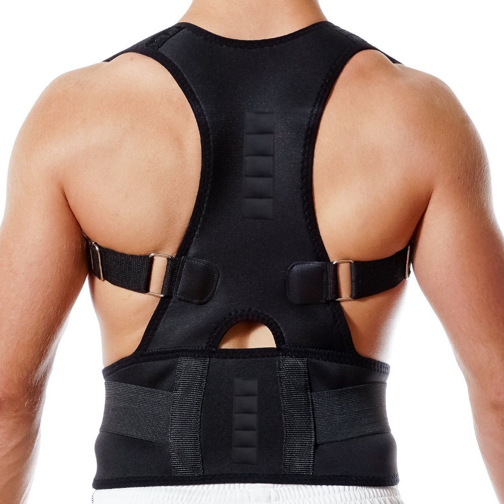 Posture Corrector Back Brace - Magnetischer Haltungskorrektor für Erwachsene Rückenstützgürtel Körperformung