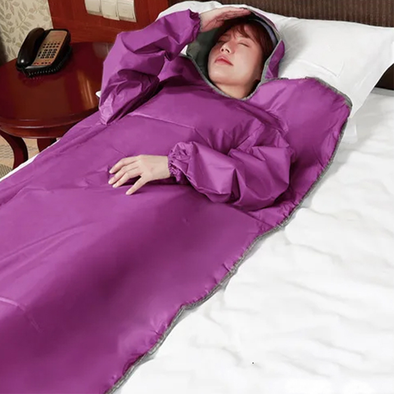 Sauna Blanket Infrared - 220 V Saunadecke mit Handmanschette, Design-Stil,