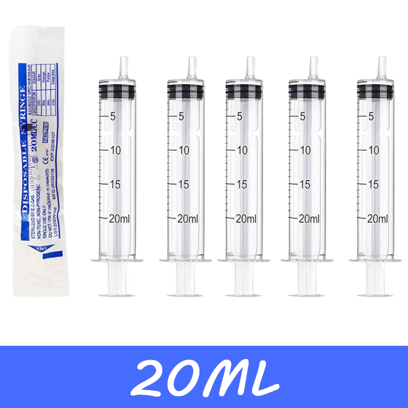 Health Wellness Products - Einzeln verpackte, nadellose 20-ml-Kunststoffspritze für Hydrokultur,