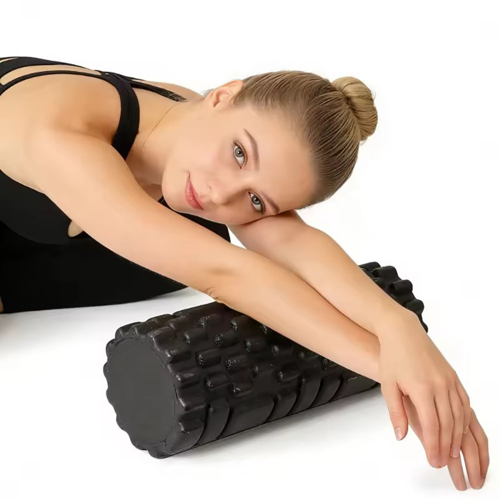 Foam Roller Trigger Point - 33cm Schaumstoffrolle für Muskelmassage, Hochdichte Fitnessrolle