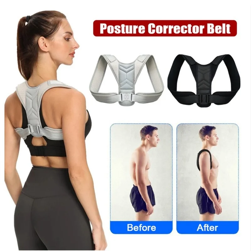 Posture Corrector Back Brace - Rücken-Schulter-Haltungskorrektur, verstellbarer Gürtel, Schlüsselbein-Wirbelsäulenstütze, formt Ihren
