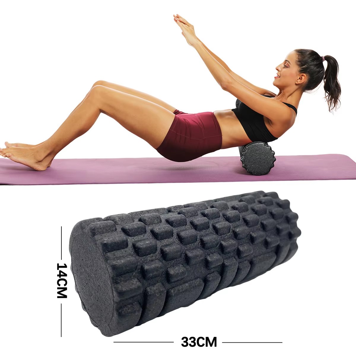30/33 cm Fitness Schaum Roller – Foam Roller Trigger Point Bewertung und Preis