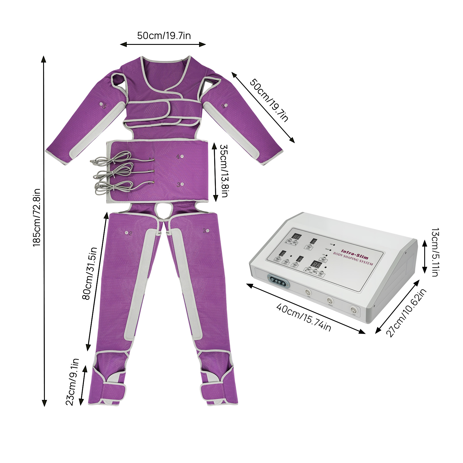 400 W Luftdruck-Körperschlankh – Sauna Blanket Infrared Bewertung und Preis